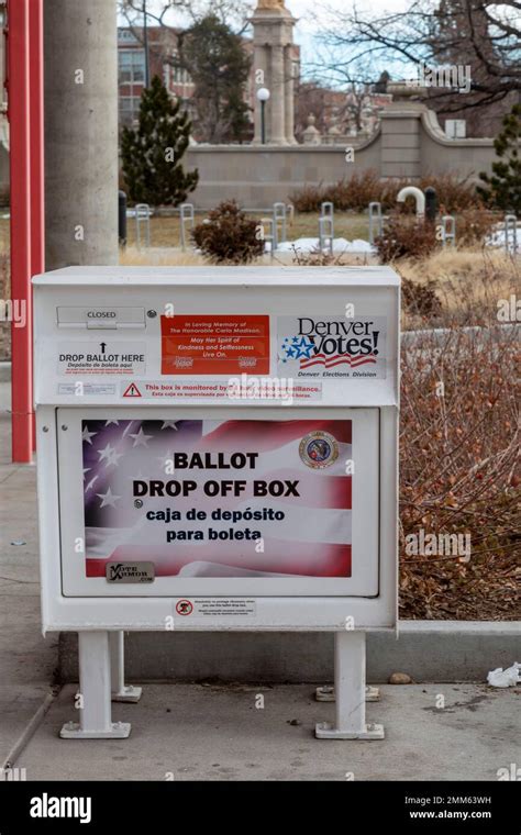 Where to drop off ballots in Denver